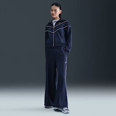 Nike Sportswear Women's Mid-Rise Wide-Leg Track Pants. Nike JP